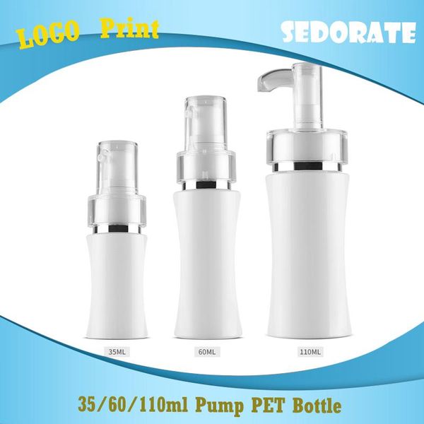 sedorate 10 pcs/lot white pet cream pump bottle luxury empty plastic cosmetic refillable 35ml 60ml 110ml containers lw030 storage bottles &
sedorate 10 pcs/lot white pet cream pump bottle luxury empty plastic cosmetic refillable 35ml 60ml 110ml containers lw030 storage bottles &
