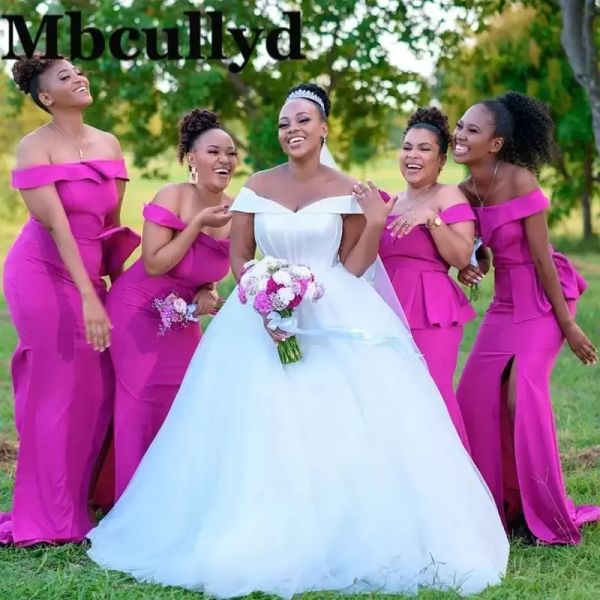 fuchsia mermaid bridesmaid dresses off the shoulder sleeveless side slit plus size custom made floor length peplum ruched pleats maid of hon, White;pink
fuchsia mermaid bridesmaid dresses off the shoulder sleeveless side slit plus size custom made floor length peplum ruched pleats maid of hon, White;pink