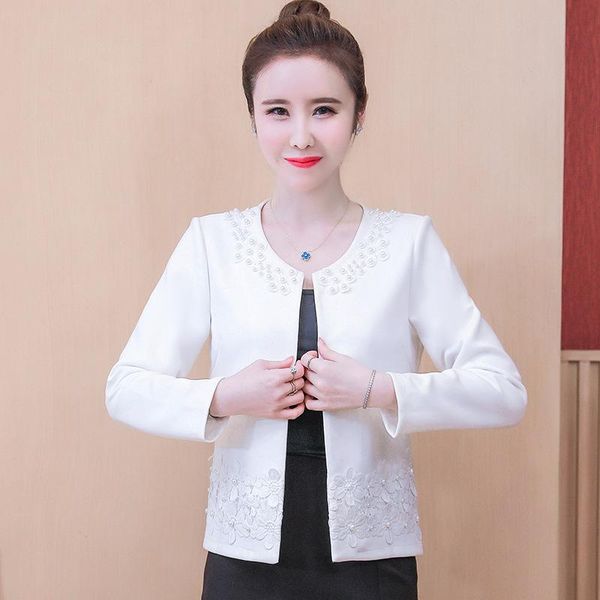 women's jackets faux suede luxury slim women jacket applique beaded female claasic streetwear spring autumn open front o neck design co, Black;brown
women's jackets faux suede luxury slim women jacket applique beaded female claasic streetwear spring autumn open front o neck design co, Black;brown