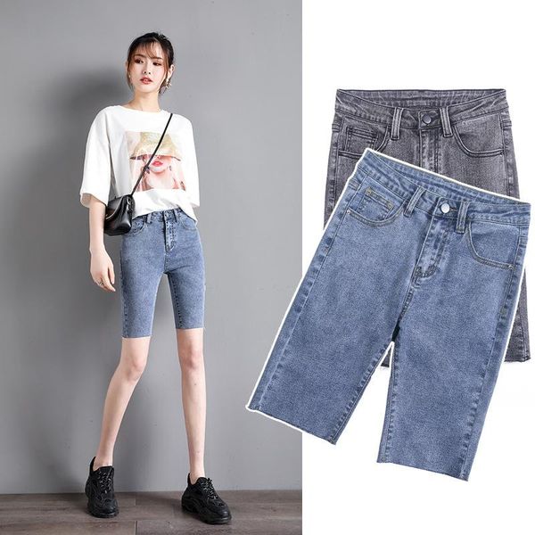 women's pants & capris denim five-point summer thin section 2021 -waist tight-fitting net red riding mid, Black;white
women's pants & capris denim five-point summer thin section 2021 -waist tight-fitting net red riding mid, Black;white