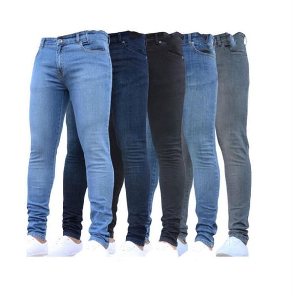 slim fit was thin and elastic men's jeans fjn048 trendy autumn black leggings men jean nice gift fit you, Blue
slim fit was thin and elastic men's jeans fjn048 trendy autumn black leggings men jean nice gift fit you, Blue