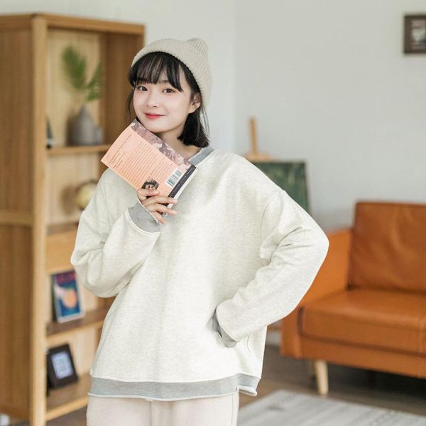 women's hoodies & sweatshirts autumn hoodie women sweatshirt full japanese style cotton soft comfortable loose rough edge distressed wi, Black
women's hoodies & sweatshirts autumn hoodie women sweatshirt full japanese style cotton soft comfortable loose rough edge distressed wi, Black