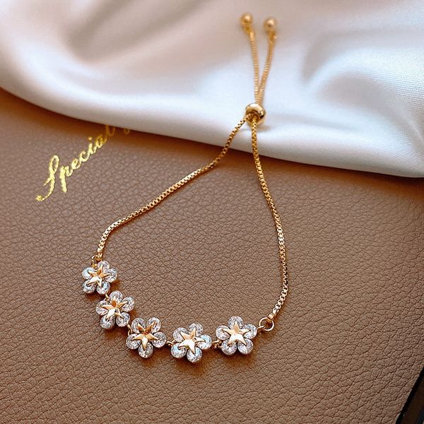 selling micro inlaid technology full diamond petal bracelet strands light luxury fairy ins adjustment bracelets, Black
selling micro inlaid technology full diamond petal bracelet strands light luxury fairy ins adjustment bracelets, Black