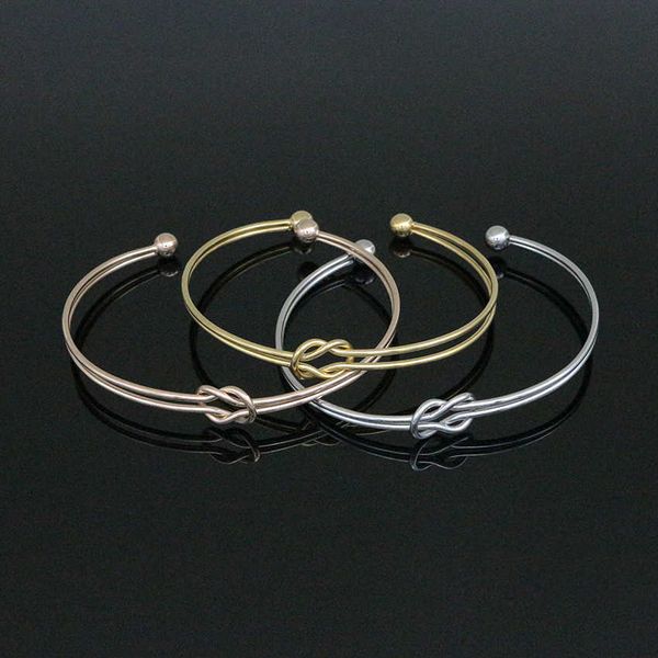 3pcs set stainless steel hand made knot cuff bracelet manchette bangle infinite bracelet for women bracelets & bangles pulseiras q0717, Black
3pcs set stainless steel hand made knot cuff bracelet manchette bangle infinite bracelet for women bracelets & bangles pulseiras q0717, Black