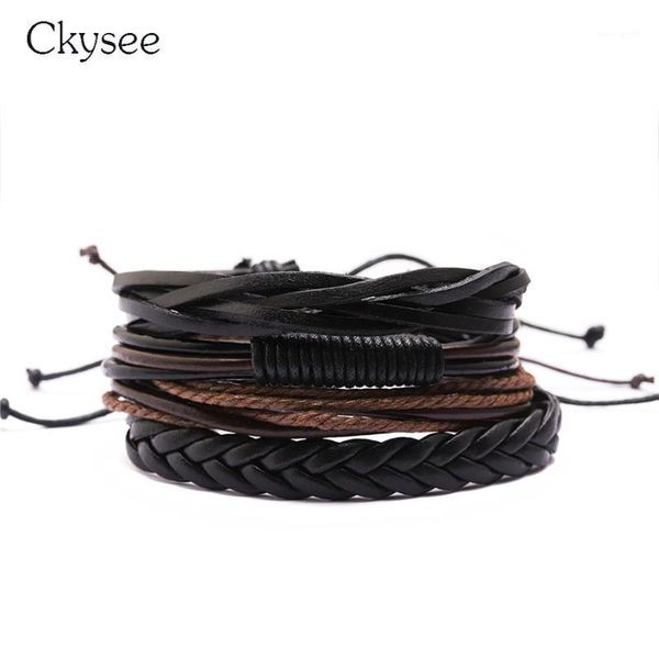 charm bracelets ckysee 4pcs/lot vintage men women multilayer leather braided bracelet bangles handmade boho rope chain valentine's day1, Golden;silver
charm bracelets ckysee 4pcs/lot vintage men women multilayer leather braided bracelet bangles handmade boho rope chain valentine's day1, Golden;silver