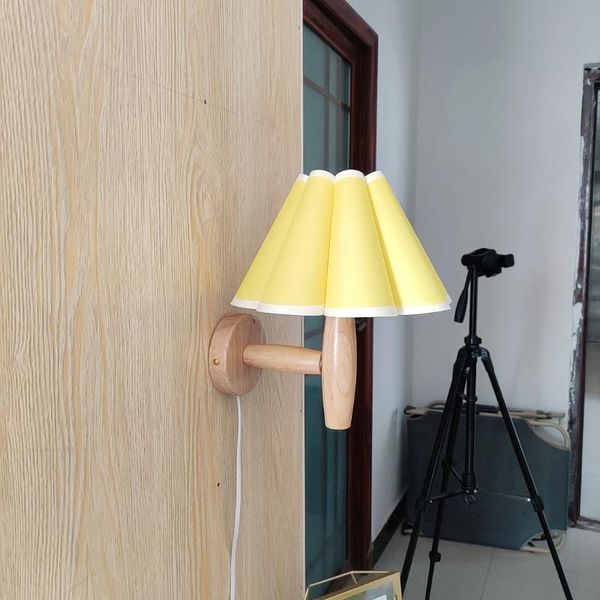 wall lamps xianfan japanese style wood base kitchen bedroom studying lamp with vintage cloth petal lampshade e27 night light
wall lamps xianfan japanese style wood base kitchen bedroom studying lamp with vintage cloth petal lampshade e27 night light