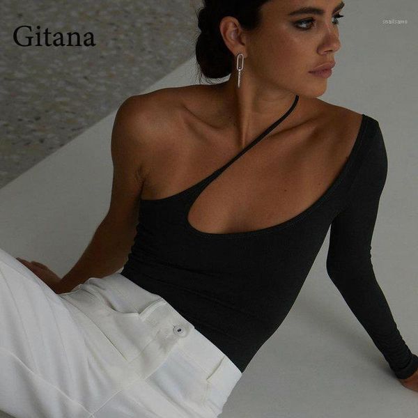 women's t-shirt gitana 2021 spring autumn irregular straps t-shirts elegant long sleeve cropped slim tees female clothing, White
women's t-shirt gitana 2021 spring autumn irregular straps t-shirts elegant long sleeve cropped slim tees female clothing, White
