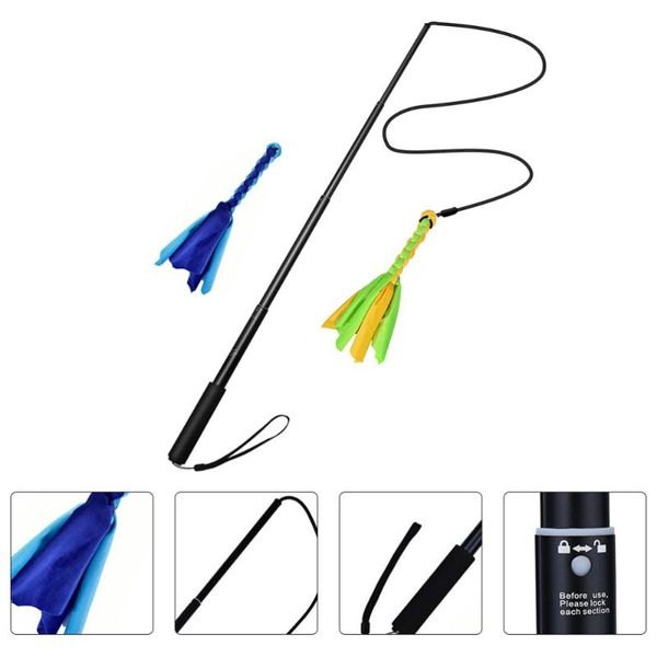 cat toys 1set retractable dog teaser pole puppy trainer tease pet training stick
cat toys 1set retractable dog teaser pole puppy trainer tease pet training stick