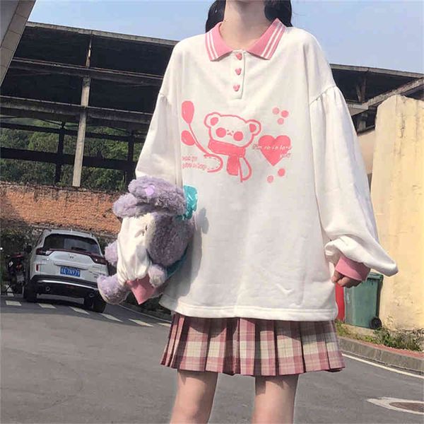 hoodies autumn pink hoodies cute release from cartoons pullovers impression sweet female collar, Black
hoodies autumn pink hoodies cute release from cartoons pullovers impression sweet female collar, Black