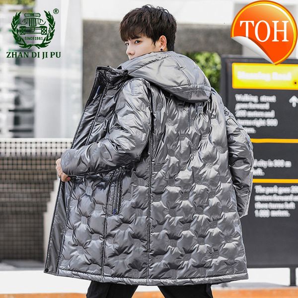 thick korean down jacket men warm glossy mid-length white duck clothing youth male winter casual fashion parkas mens coats, Black
thick korean down jacket men warm glossy mid-length white duck clothing youth male winter casual fashion parkas mens coats, Black