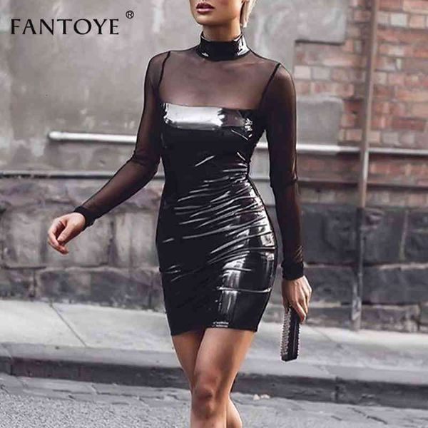 casual dresses black mesh pu leather patchwork mini turtleneck long sleeve bodycon see through night club party 2yk3, Black;gray
casual dresses black mesh pu leather patchwork mini turtleneck long sleeve bodycon see through night club party 2yk3, Black;gray