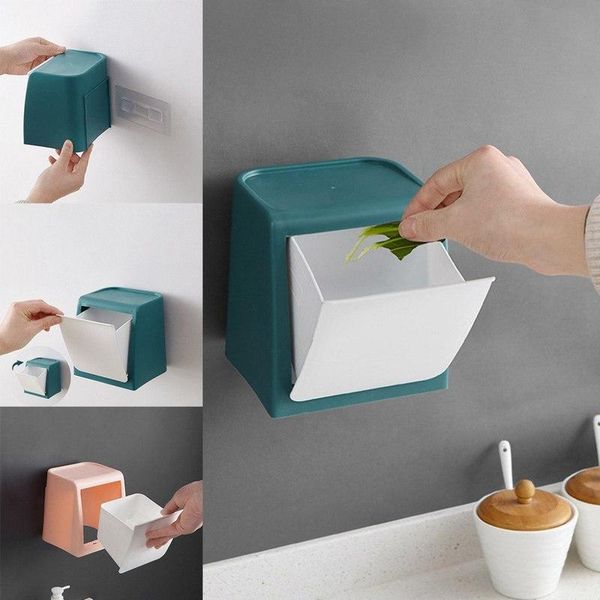 storage bottles & jars 1pc punch-garbage box durable mini desktrash cabinet wall-mounted plastic kitchen container
storage bottles & jars 1pc punch-garbage box durable mini desktrash cabinet wall-mounted plastic kitchen container