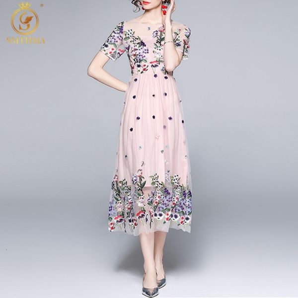 casual dresses 2021 fashion summer women's short sleeve gorgeous mesh floral embroidery high waist vestidos i306, Black;gray
casual dresses 2021 fashion summer women's short sleeve gorgeous mesh floral embroidery high waist vestidos i306, Black;gray