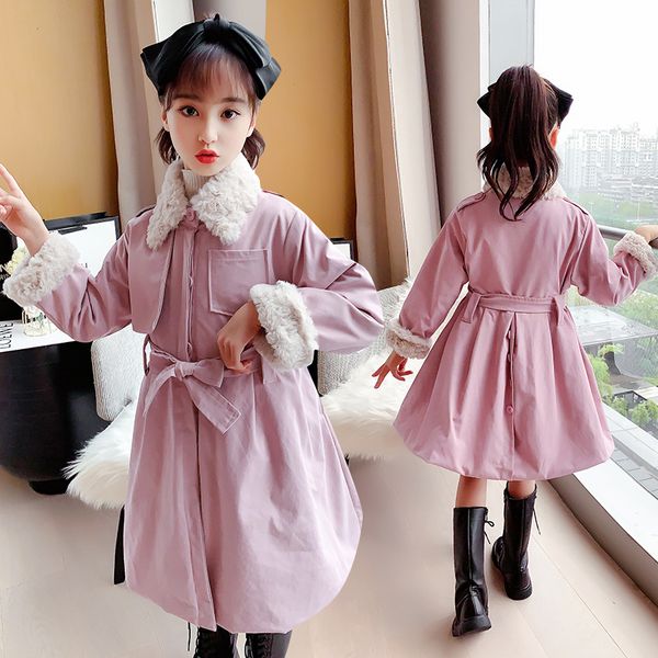 children winter jackets for girls fashion trench warm wind coat teen girl kids clothes 3-14yrs faux fur collars cotton outerwear, White
children winter jackets for girls fashion trench warm wind coat teen girl kids clothes 3-14yrs faux fur collars cotton outerwear, White