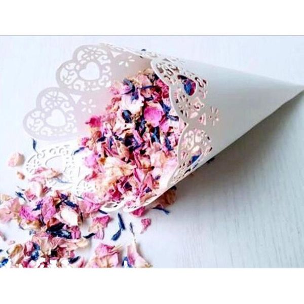 gift wrap 50pcs wedding confetti cones petal candy holder party favors lace paper crafts supplies
gift wrap 50pcs wedding confetti cones petal candy holder party favors lace paper crafts supplies