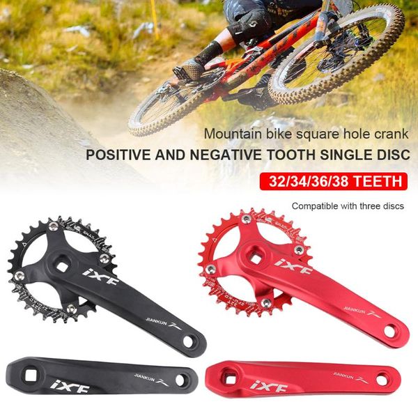 bike heels & chainwheels square hole crank sprocket aluminum alloy 104bcd and tooth plate 32t/34t/36t/38t mountain part fastdelivery
bike heels & chainwheels square hole crank sprocket aluminum alloy 104bcd and tooth plate 32t/34t/36t/38t mountain part fastdelivery
