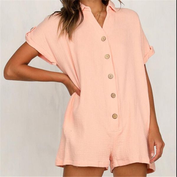 women's jumpsuits & rompers trendy women clothes button turn-down collar summer playsuit bodycon short sleeve polyester romper one piec, Black;white
women's jumpsuits & rompers trendy women clothes button turn-down collar summer playsuit bodycon short sleeve polyester romper one piec, Black;white