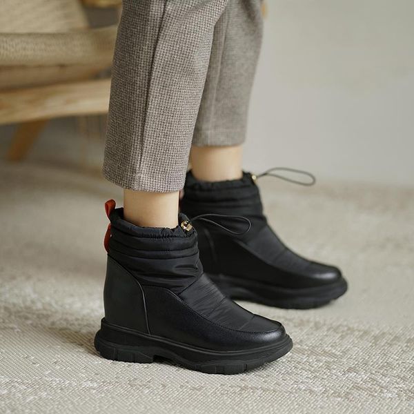 boots fanyuan keep warm women snow half short flat winter shoes fashion plush fur footwear size 32-43, Black
boots fanyuan keep warm women snow half short flat winter shoes fashion plush fur footwear size 32-43, Black