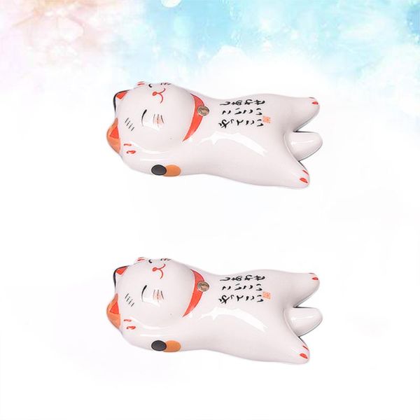 chopsticks 6pcs ceramic japanese style rest lucky cat spoon fork holder pillow (style 1)
chopsticks 6pcs ceramic japanese style rest lucky cat spoon fork holder pillow (style 1)