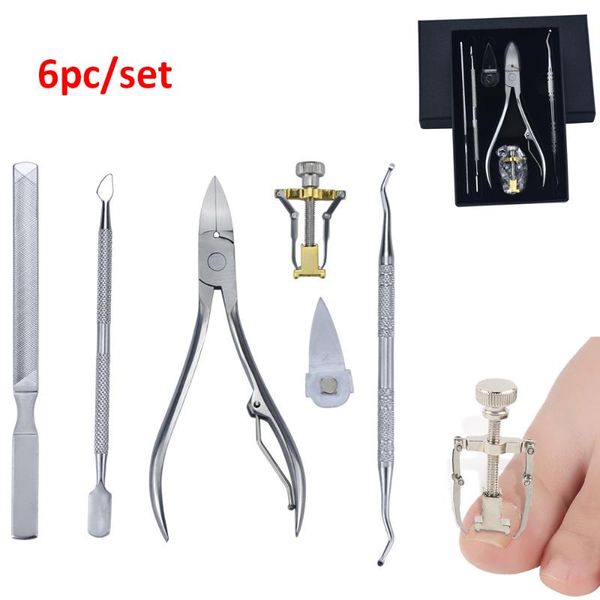 6pcs set cuticle remover kit nail clipper trimmer for ingrown nails pedicure & manicure corrector fixer foot care tool art kits
6pcs set cuticle remover kit nail clipper trimmer for ingrown nails pedicure & manicure corrector fixer foot care tool art kits
