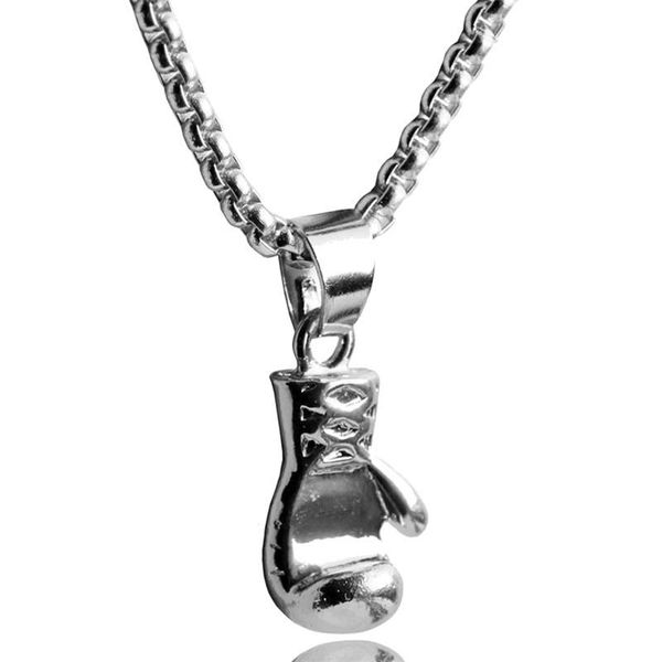 pendant necklaces men's boys workout fitness stainless steel punk double boxing boxer gloves sports necklace, Silver
pendant necklaces men's boys workout fitness stainless steel punk double boxing boxer gloves sports necklace, Silver