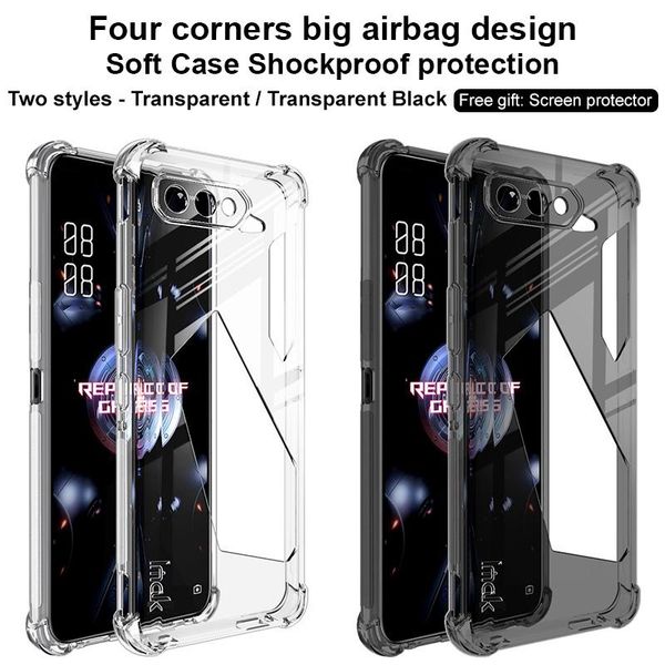 cell phone pouches for rog 5 / pro ultimate tpu cover imak soft silicone shockproof protect airbag corner
cell phone pouches for rog 5 / pro ultimate tpu cover imak soft silicone shockproof protect airbag corner
