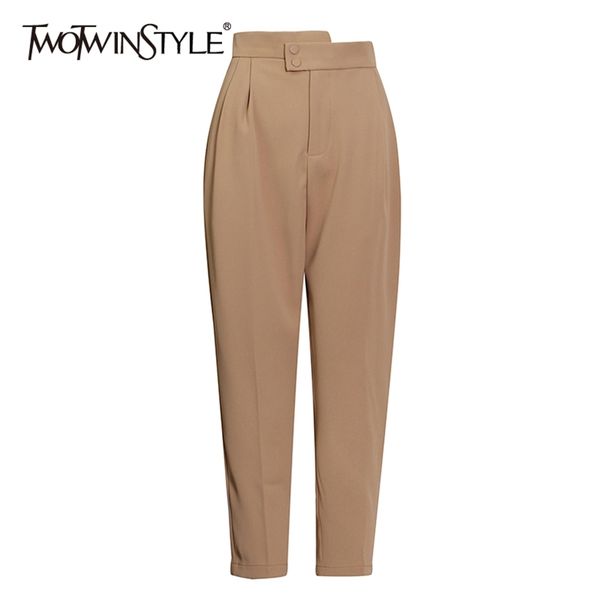 minimalist patchwork pocket harem pants for women high waist casual loose trouser female fashion clothing 210521, Black;white
minimalist patchwork pocket harem pants for women high waist casual loose trouser female fashion clothing 210521, Black;white