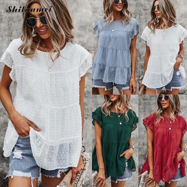 women's swimwear fashion round neck 2021 t-shirts summer short-sleeved loose t-shirt white casual women clothing s-xl tees, White;black
women's swimwear fashion round neck 2021 t-shirts summer short-sleeved loose t-shirt white casual women clothing s-xl tees, White;black