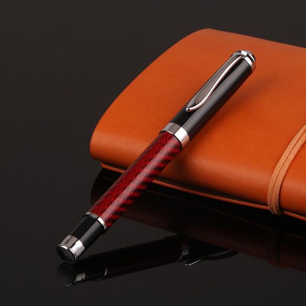 ballpoint pens red carbon fiber pen / roller ball school office stationery luxury lady writing gift, Blue;orange
ballpoint pens red carbon fiber pen / roller ball school office stationery luxury lady writing gift, Blue;orange