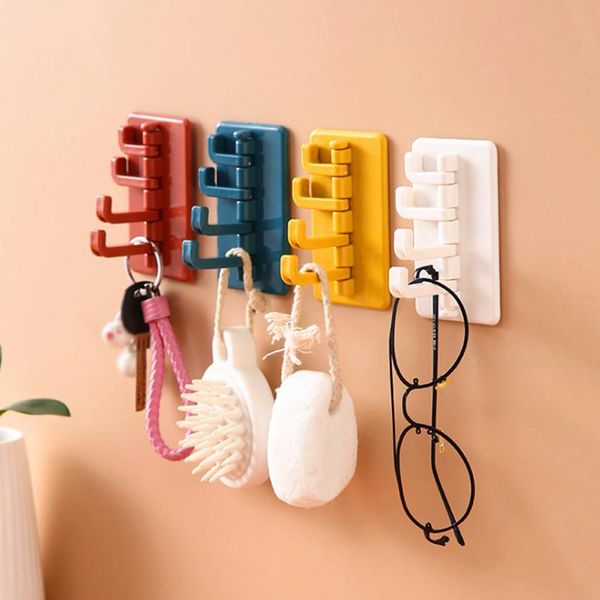 hooks & rails rotating adhesive hook creative nordic bathroom kitchen wall hole-hanger key bag clothes home organizer
hooks & rails rotating adhesive hook creative nordic bathroom kitchen wall hole-hanger key bag clothes home organizer