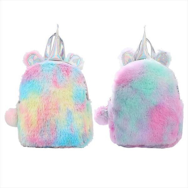 cute sequins fluffy unicorn backpack school bag dreamy colorful plush primary children girl capacity women shoulder 
cute sequins fluffy unicorn backpack school bag dreamy colorful plush primary children girl capacity women shoulder