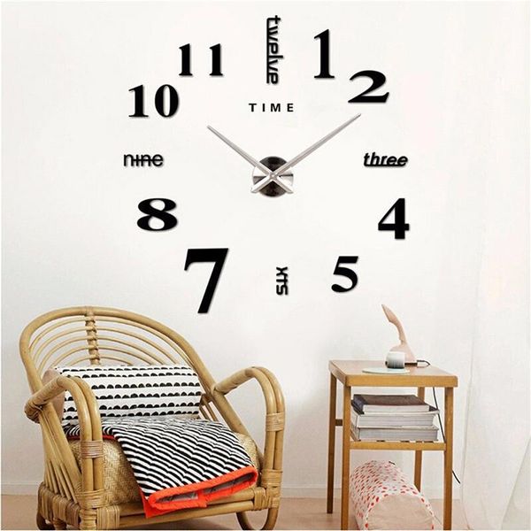 wall clock mirror sticker creative diy removable art stickers home decoration living room clocks
wall clock mirror sticker creative diy removable art stickers home decoration living room clocks