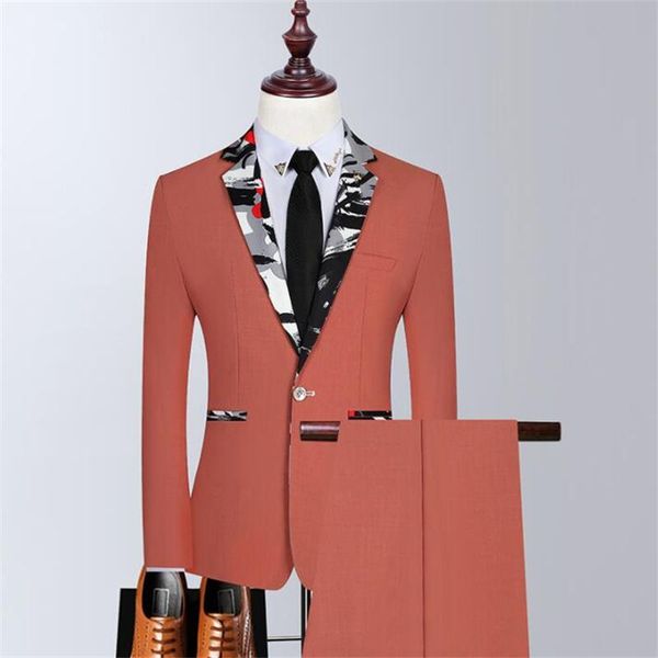 men's suits & blazers korean dress suit mens floral stitching male four seasons business self-cultivation hair stylist costume suknia, White;black
men's suits & blazers korean dress suit mens floral stitching male four seasons business self-cultivation hair stylist costume suknia, White;black