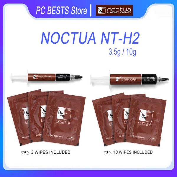 noctua nt-h2 3.5g/10g thermal grease cpu cooler graphics card silicone computer desknotebook gpu cooling fans & coolings
noctua nt-h2 3.5g/10g thermal grease cpu cooler graphics card silicone computer desknotebook gpu cooling fans & coolings