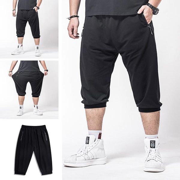 sweatpants korean version of the trend cropped shorts men loose and versatile summer thin casual men's pants, Black
sweatpants korean version of the trend cropped shorts men loose and versatile summer thin casual men's pants, Black