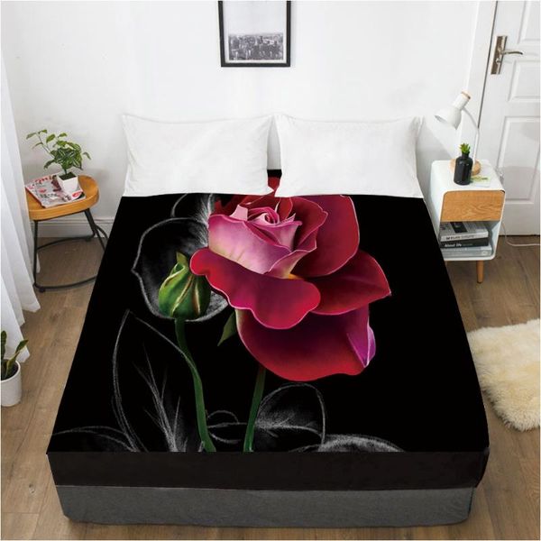 elastic fitted sheet bed with an band 150x200/180/200/160x200 mattress cover 1pc black lotus sheets & sets
elastic fitted sheet bed with an band 150x200/180/200/160x200 mattress cover 1pc black lotus sheets & sets