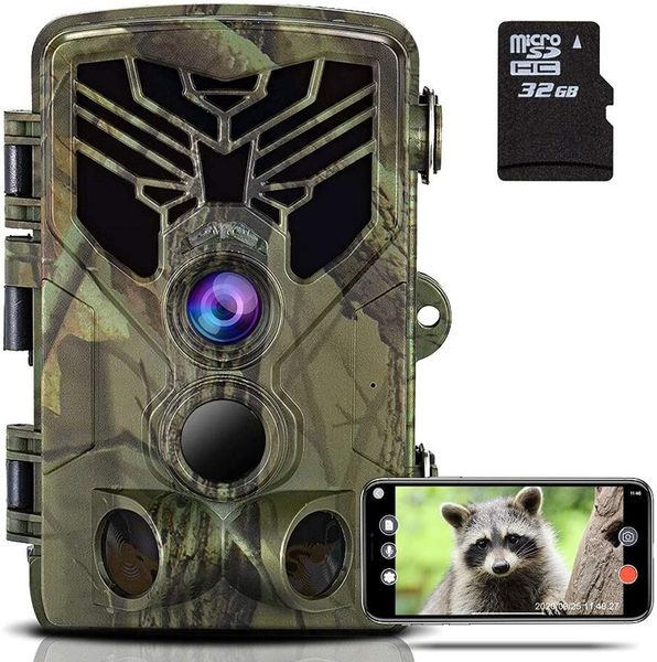 live show wifi app trail camera bluetooth control hunting cameras wifi830 20mp 1080p night vision wildlife po traps +32gb
live show wifi app trail camera bluetooth control hunting cameras wifi830 20mp 1080p night vision wildlife po traps +32gb