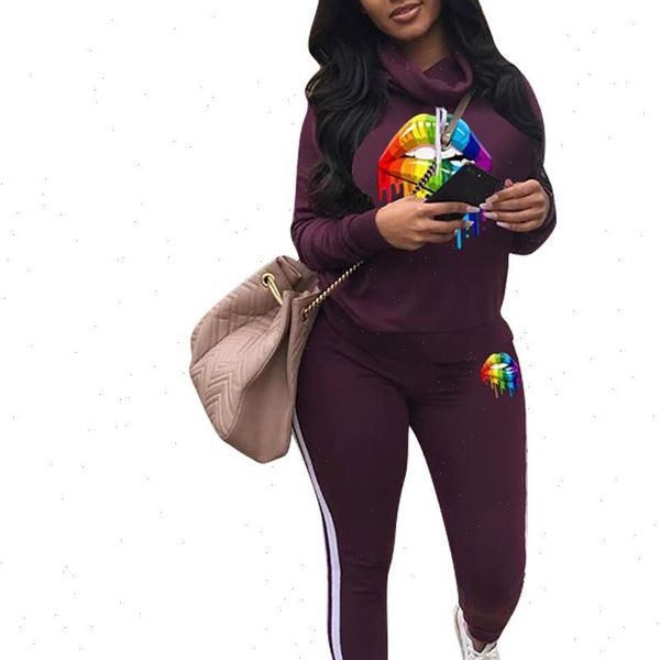2 piece clothing sets winter women tracksuits turtleneck outfits long sleeve printed lady clothes tracksuit and pant d20, Gray
2 piece clothing sets winter women tracksuits turtleneck outfits long sleeve printed lady clothes tracksuit and pant d20, Gray