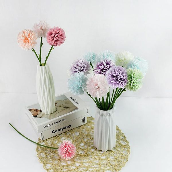 decorative flowers & wreaths 3/5pcs artificial flower bouquet silk dandelion ball diy wedding party home table decoration bride hold supplie
decorative flowers & wreaths 3/5pcs artificial flower bouquet silk dandelion ball diy wedding party home table decoration bride hold supplie