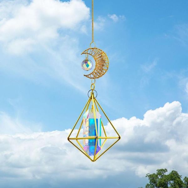 novelty items rainbow making prism sun catcher sparkling well reflected moon shaped prisms hanging suncatcher pendant window decor
novelty items rainbow making prism sun catcher sparkling well reflected moon shaped prisms hanging suncatcher pendant window decor