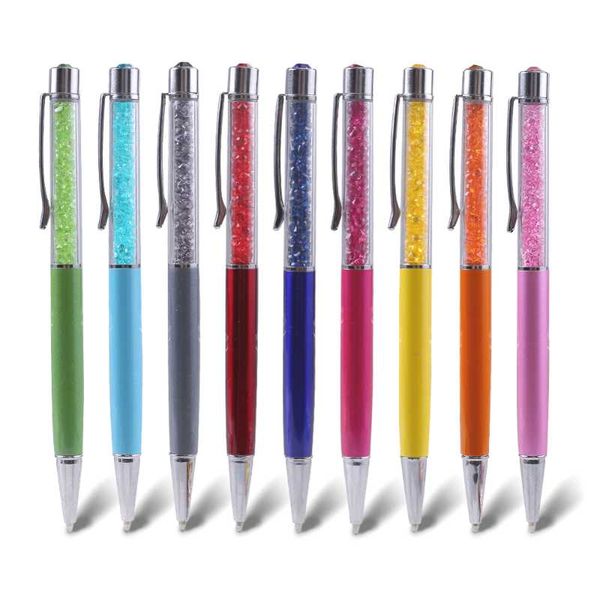 ballpoint pens creative crystal diamond spinning pen school office supply roller ball accessory rollerball ballpen wedding gift black, Blue;orange
ballpoint pens creative crystal diamond spinning pen school office supply roller ball accessory rollerball ballpen wedding gift black, Blue;orange