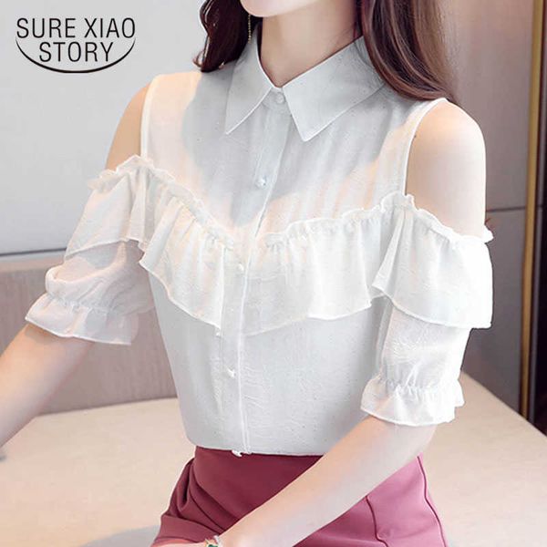 summer sequined ruffles off-shoulder korean loose-fit short sleeve chiffon blouse women fashion summer 9614 210527, White
summer sequined ruffles off-shoulder korean loose-fit short sleeve chiffon blouse women fashion summer 9614 210527, White