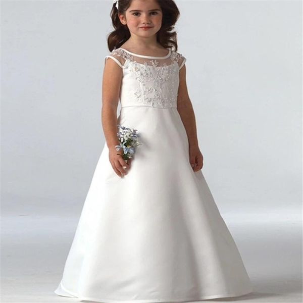 elegant satin flower girl dresses appliques long princess party pageant first communion girl's, Red;yellow
elegant satin flower girl dresses appliques long princess party pageant first communion girl's, Red;yellow