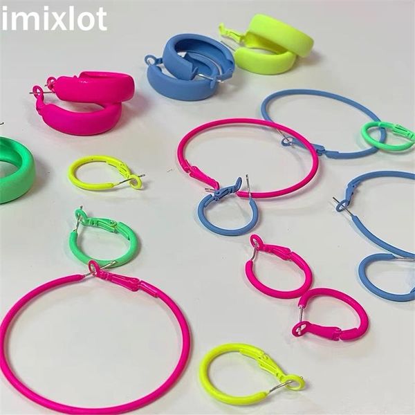 hoop & huggie 2021 korean trendy candy color acrylic exaggerated geometric round earrings for women girls party aesthetic jewelry, Golden;silver
hoop & huggie 2021 korean trendy candy color acrylic exaggerated geometric round earrings for women girls party aesthetic jewelry, Golden;silver