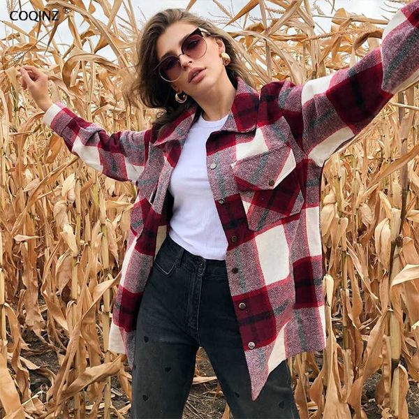 women plaid blouses korean fashion fall clothing long sleeve woolen harajuku shirt casual vintage clothes 23420p 210712, White
women plaid blouses korean fashion fall clothing long sleeve woolen harajuku shirt casual vintage clothes 23420p 210712, White