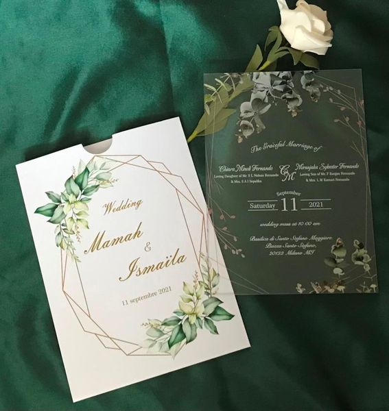 greeting cards green leaf,acrylic invitation,custom 10pcs acrylic wedding invitations,make your elegant envelope,acrylic anniversary invitat
greeting cards green leaf,acrylic invitation,custom 10pcs acrylic wedding invitations,make your elegant envelope,acrylic anniversary invitat