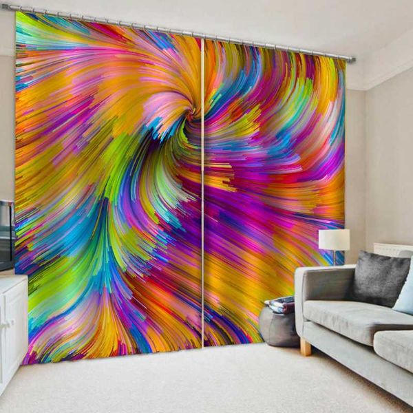 luxury blackout 3d curtains for living room bedding office rainbow personality curtain & drapes
luxury blackout 3d curtains for living room bedding office rainbow personality curtain & drapes