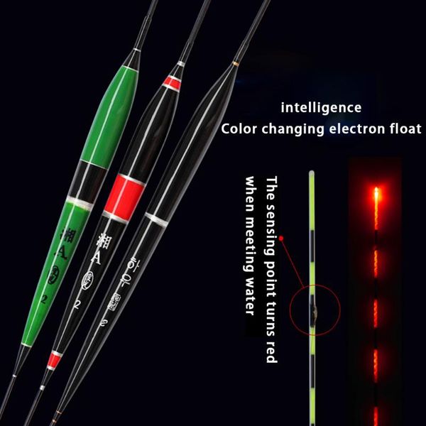 smart fishing float led night light bite alarm fish bait luminous balsa wood electronics floats tackle tool accessories
smart fishing float led night light bite alarm fish bait luminous balsa wood electronics floats tackle tool accessories