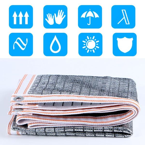 shade 75% aluminum garden awning foil reflective sunshade net outdoor rest sunscreen sun sail 200x200cm
shade 75% aluminum garden awning foil reflective sunshade net outdoor rest sunscreen sun sail 200x200cm
