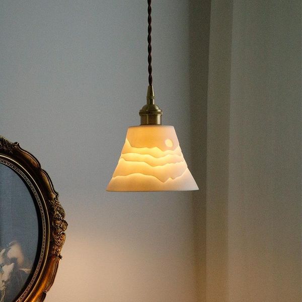 pendant lamps gunshan double shadow ceramic chandelier japanese retro bedside bedroom zen simple dining bar b&b brass
pendant lamps gunshan double shadow ceramic chandelier japanese retro bedside bedroom zen simple dining bar b&b brass